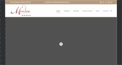 Desktop Screenshot of meridianeventcenter.com