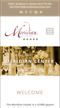Mobile Screenshot of meridianeventcenter.com